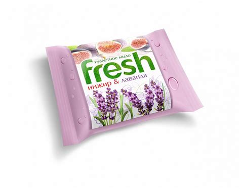 Мыло кусковое Fresh инжир и лаванда 50г купить в Калининграде | Цена ...