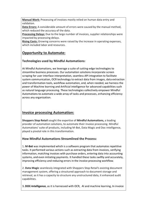 PPT Revolutionizing Invoice Processing With Robotic Process