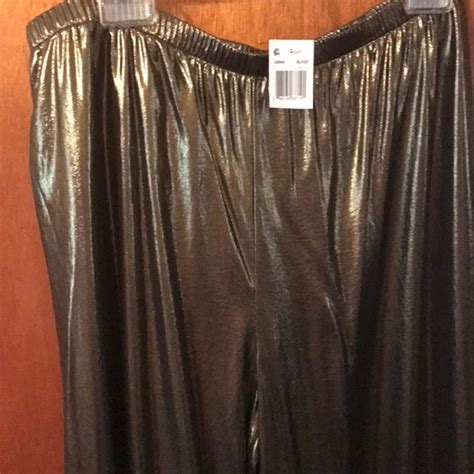 Msk Pants And Jumpsuits Gold Wide Leg Pants Poshmark