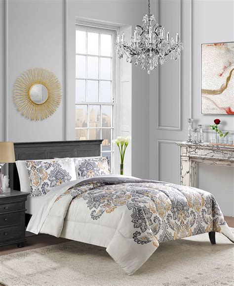 Sunham Parkview 3 Pc Full Queen Comforter Set Macys