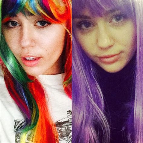 Photos From Miley Cyrus Wigs Out