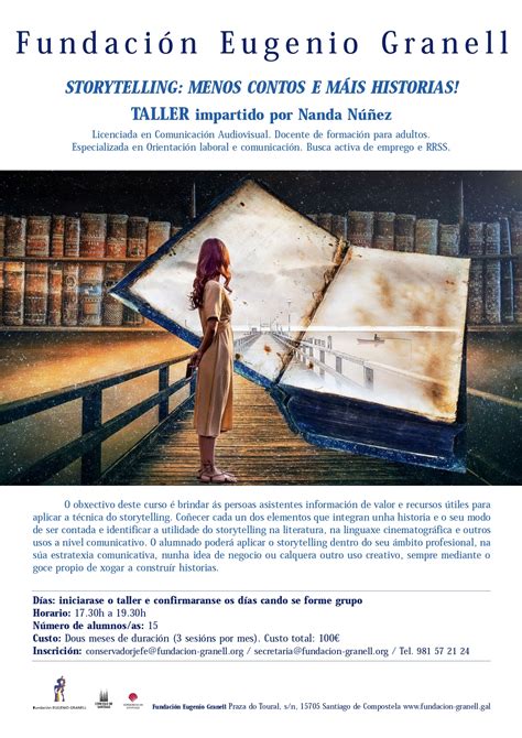 Taller Storytelling Menos Cuentos Y M S Historias Fundaci N