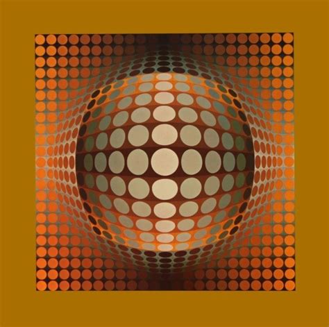 After Victor Vasarely S Rigraphies Structures