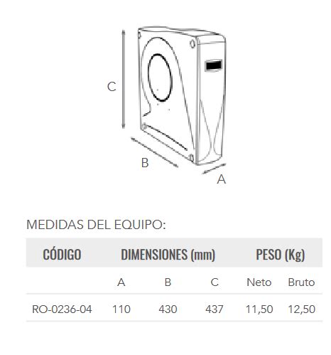 Smosis Inversa Flujo Directo Iara Hidro Water Aquadux