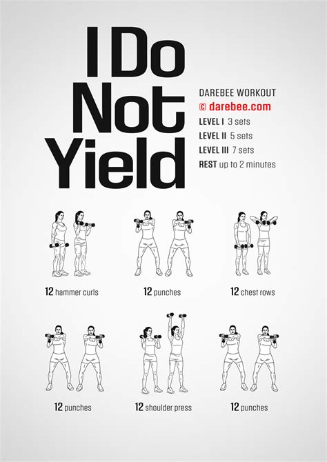 I Do Not Yield Workout