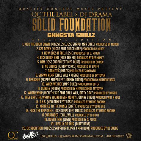 Quality Control Music Solid Foundation Free Download Borrow And