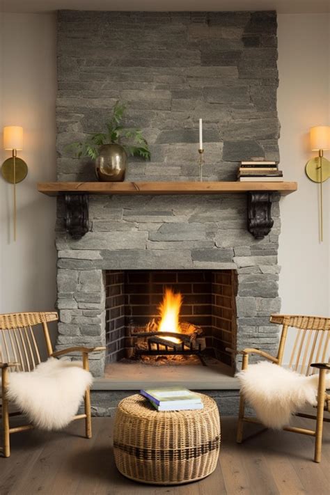 30 Stunning Stone Fireplace Ideas for Your Home