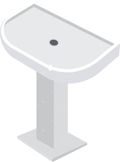 Vector De Lavabo Blanco Sobre Decoración De Fondo Blanco Png Dibujos Lavabo Símbolo Equipo