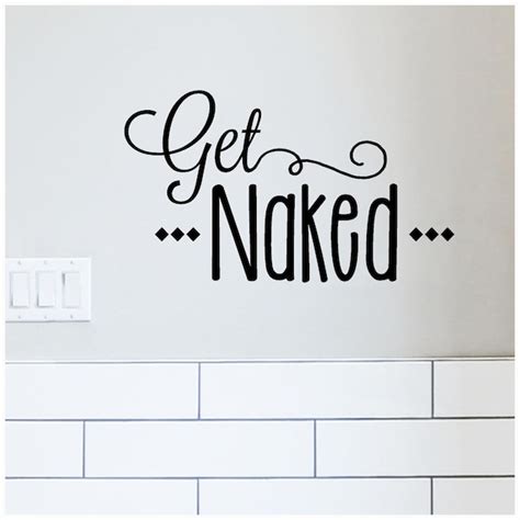 Get Naked Decal Etsy