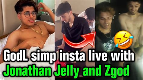 Simp Insta Live With Jonathan Admino Jelly Zgod Saumraj On Team