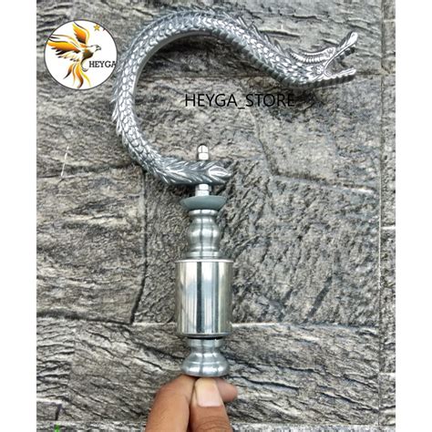 Jual GANTUNGAN NAGA PION STAINLESS ANTI KARAT SANGKAR KANDANG BURUNG