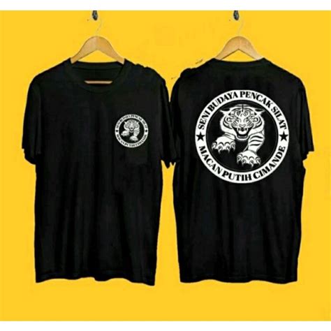 Jual KAOS PENCAK SILAT MACAN PUTIH CIMANDE Shopee Indonesia