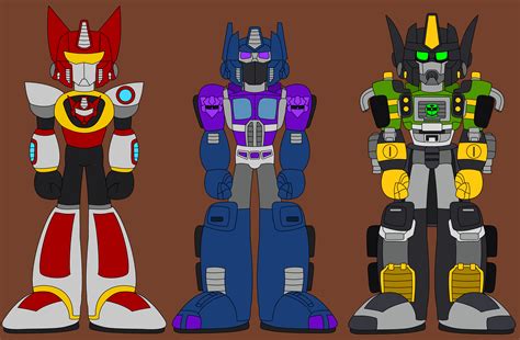 Transformers Trio By Big Time99 On Deviantart