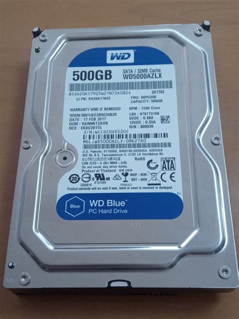 ハク様専用 Western Digital 3.5インチHDD 500GB - メルカリ