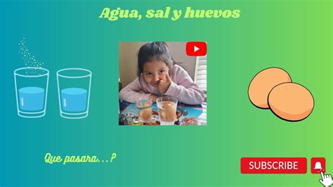 Huevo En Agua Salada Youtube