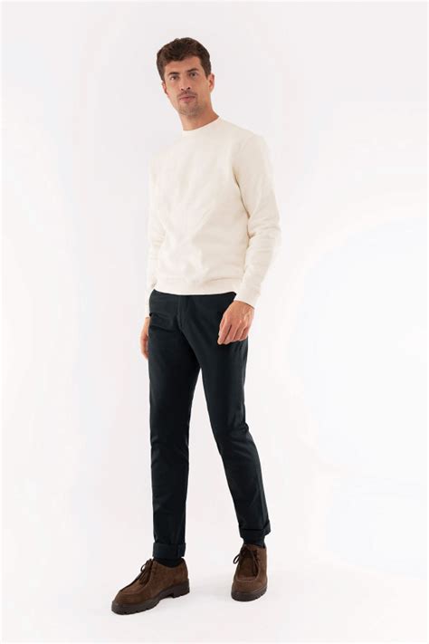 Pantalon Chino Vert Anglais Homme Lepantalon