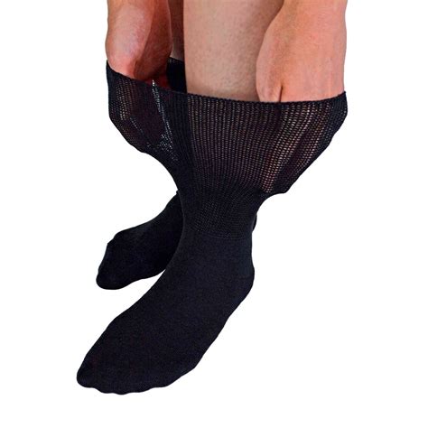 Extra Wide Bamboo Oedema Socks Drsocks Mens And Ladies Socks For Swollen Feet Ankles Legs