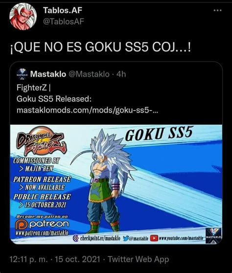 Contexto el wey que hablo dice que ese personaje es creación suya y no