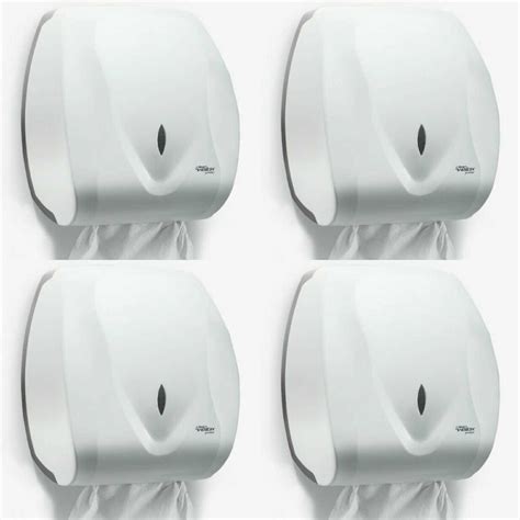 4 Porta Papel Toalha Interfolha Toalheiro Dispenser Branco Mercado Livre