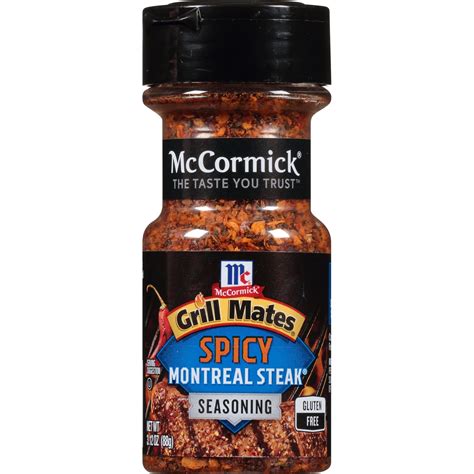 McCormick Grill Mates Spicy Montreal Steak Seasoning 3 12 Oz