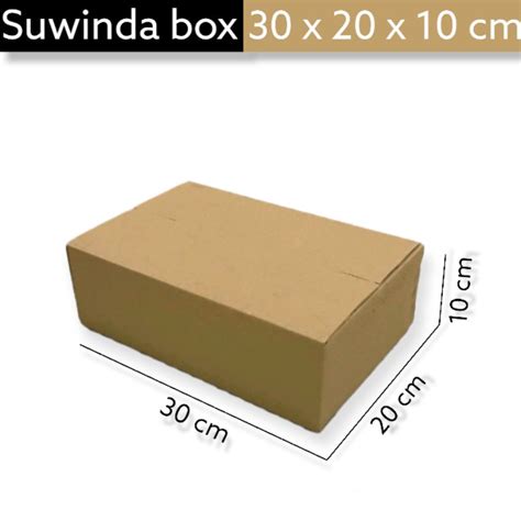 Jual Kardus Karton Uk 30x20x10 Cm Kotak Box St Untuk Packing Souvenir Dll Shopee Indonesia