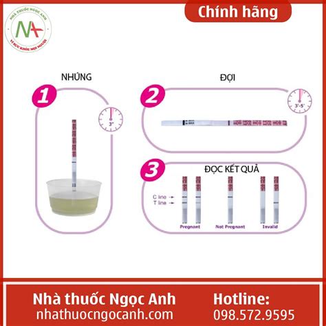 Que Thử Thai Pregnancy HCG Test Hướng Dẫn Từ A đến Z Cho Bạn