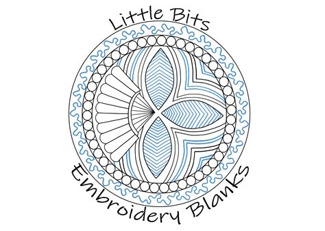 Little Bits Embroidery Blanks Heirloom Quilts | Custom Embroidery