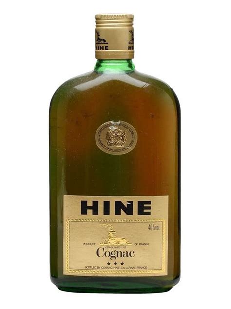 Hine 3 Stars Cognac Bot1980s The Whisky Exchange