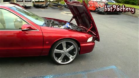 Ultimate Audio Candy Red 96 Impala Ss On 22s W Procharger Lt1