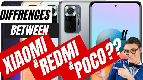 Exploring The Key Differences Between Xiaomi Redmi And Poco Phones