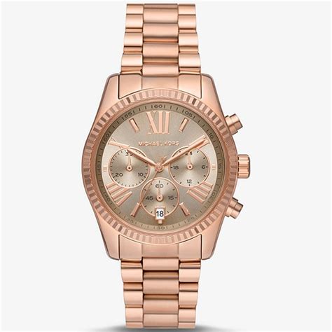 MICHAEL KORS LEXINGTON WOMAN WATCH ROSE GOLD Sunlab Malta