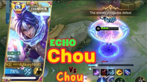 Daily Chou Everyday Chou Morning Chou Vs Chou Echo Skin In Mobile