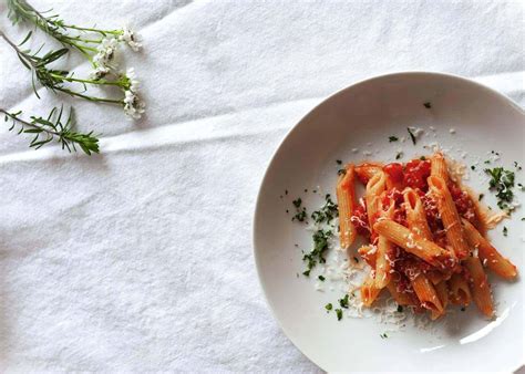 Arrabiata Pretty Spicy Italian Pasta Chilli Garlic And Tomatoes