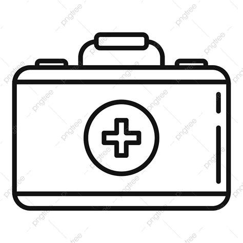 First Aid Kit Clipart Transparent Background Camping First Aid Kit