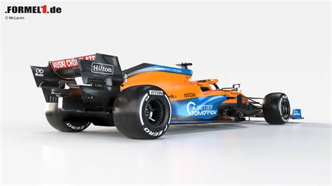 Fotos Formel 1 Autos 2021 Präsentation McLaren MCL35M Foto 19 24