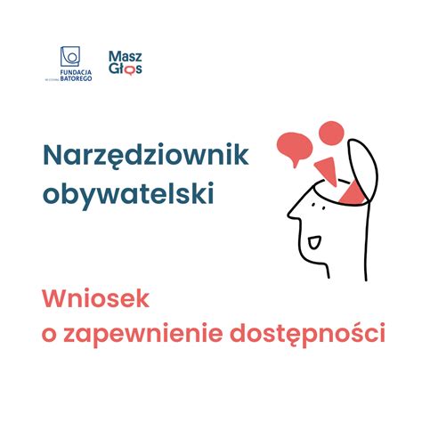 Narz Dziownik Wniosek O Zapewnienie Dost Pno Ci Masz G Os