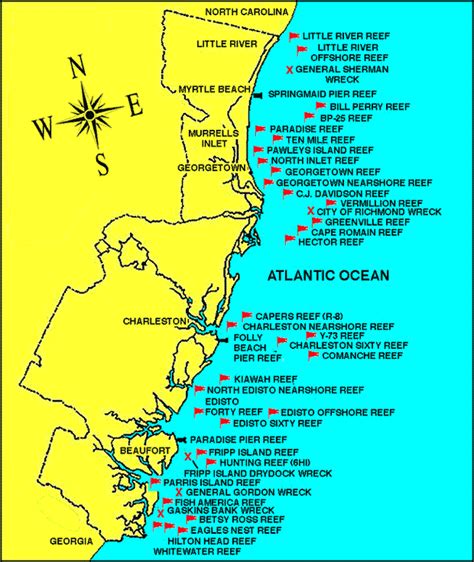 South Carolina Fishing Regulations Charleston Fishing Spots