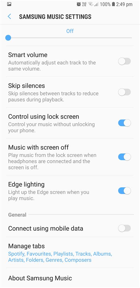 Solved Edge Lightning Has Disappeared On The Samsung Music Player App Samsung Community