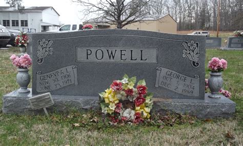 George Levi Powell Homenaje De Find A Grave