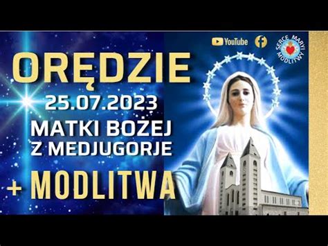 ORĘDZIE MATKI BOŻEJ Z MEDJUGORJE KRÓTKA MODLITWA DO MARYI