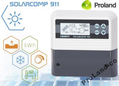 Sterownik Solarny Solarcomp Compit Oficjalne