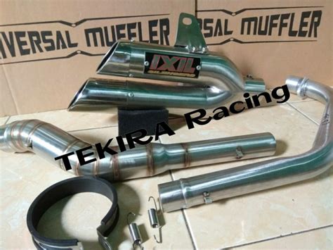 Jual Knalpot Racing Ixil Cabang Doble Jupiter Mx King New Lama