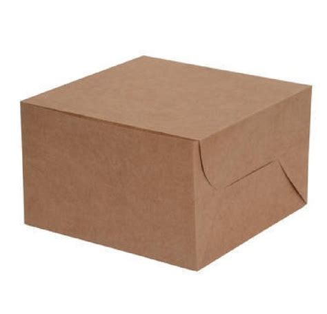 Brown Plain Kraft Paper Cake Box At Rs Piece In Vasai Id