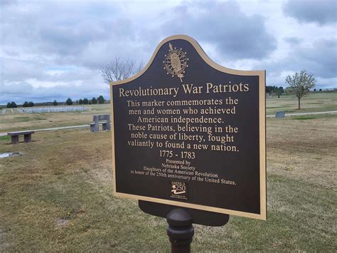 Post Podcast Dar Dedication Of Patriot Marker At Veteran S Cemetery In Alliance