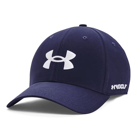 Under Armour Golf 96 Cap 1361547 Midnight Navy White 411 And Function18