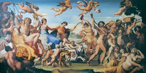 Copy Triumph Of Bacchus And Ariadne Annibale Carracci The Size Is