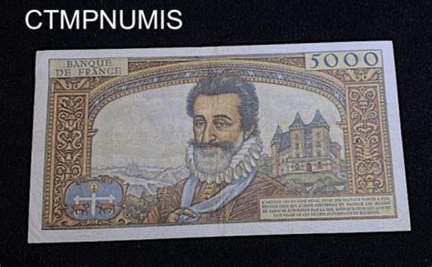 Billet Francais Nf Sur Francs Henri Iv Du Ttb Ctmp