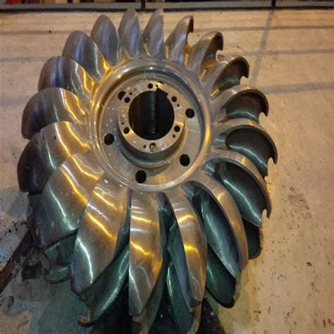 High Efficiency Stainless Steel Pelton Turbine Runner Pelton Wheel