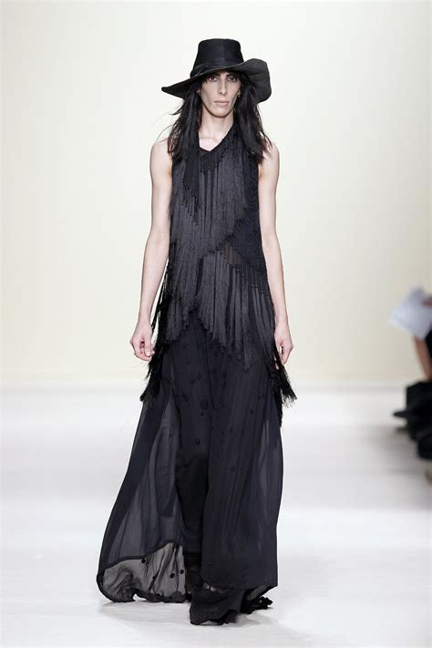 Ann Demeulemeester Ready To Wear Fashion Show Collection Spring Summer