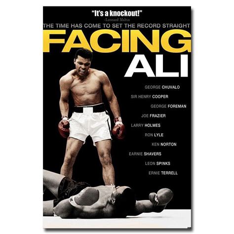 Muhammad Ali vs Joe Frazier Boxing Art Silk Poster 12x18 24x36